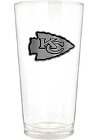 Kansas City Chiefs 16oz Stealth Logo Pint Glass - Red
