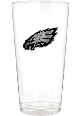 Philadelphia Eagles 16oz Stealth Logo Pint Glass - White
