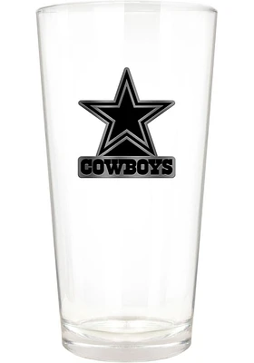 Dallas Cowboys 16oz Stealth Logo Pint Glass - Blue