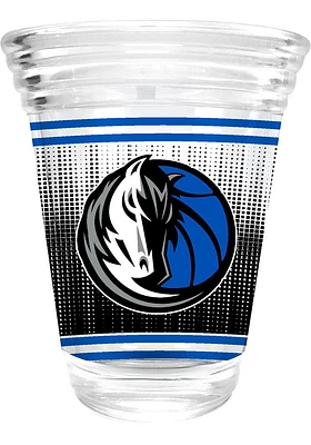 Dallas Mavericks 2oz Round Shot Glass