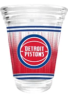 Detroit Pistons 2oz Round Shot Glass