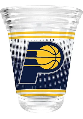 Indiana Pacers 2oz Round Shot Glass