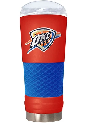 Oklahoma City Thunder 24oz Powder Coat Stainless Steel Tumbler - Orange