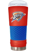 Oklahoma City Thunder 24oz Powder Coat Stainless Steel Tumbler - Orange