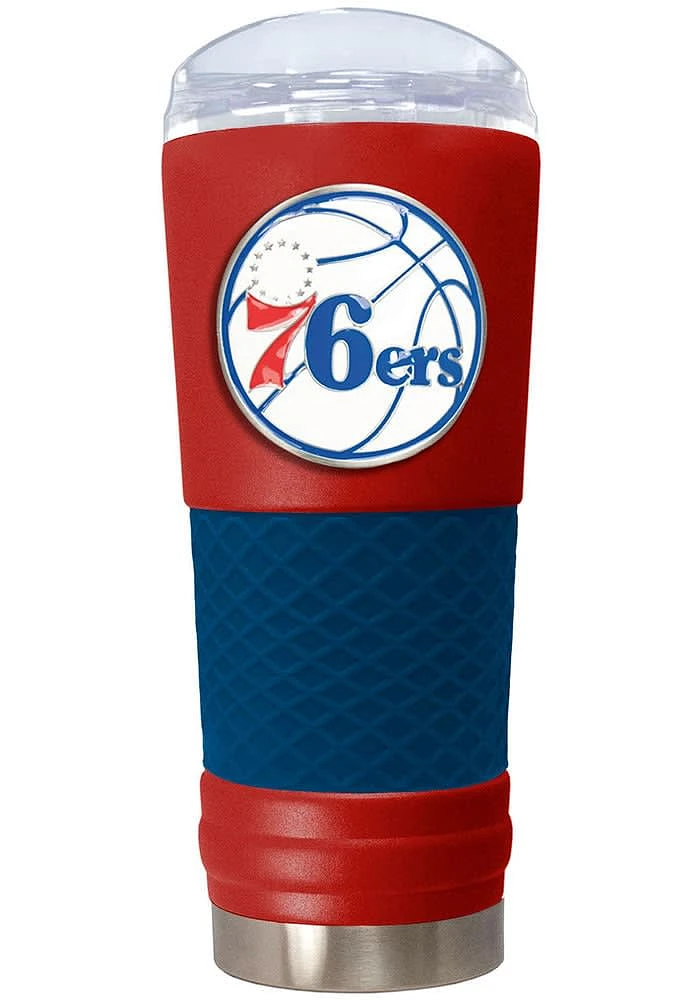 Philadelphia 76ers 24oz Powder Coat Stainless Steel Tumbler - Red