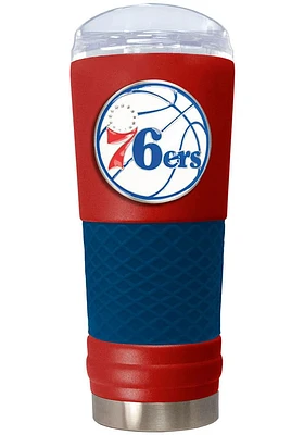 Philadelphia 76ers 24oz Powder Coat Stainless Steel Tumbler - Red