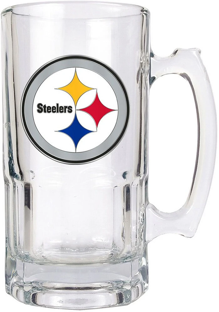 Pittsburgh Steelers 32oz Macho Mug Stein - White