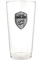 Cleveland Cavaliers 16oz Stealth Metal Emblem Pint Glass - Grey