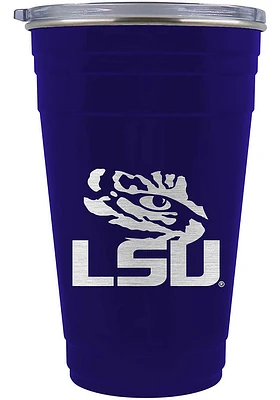 LSU Tigers 22oz Tailgater Stainless Steel Tumbler - Purple