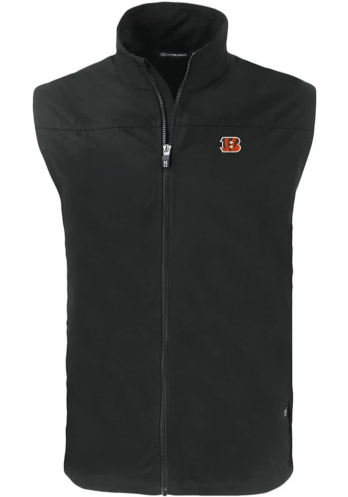 Cutter and Buck Cincinnati Bengals Mens Charter Sleeveless Jacket