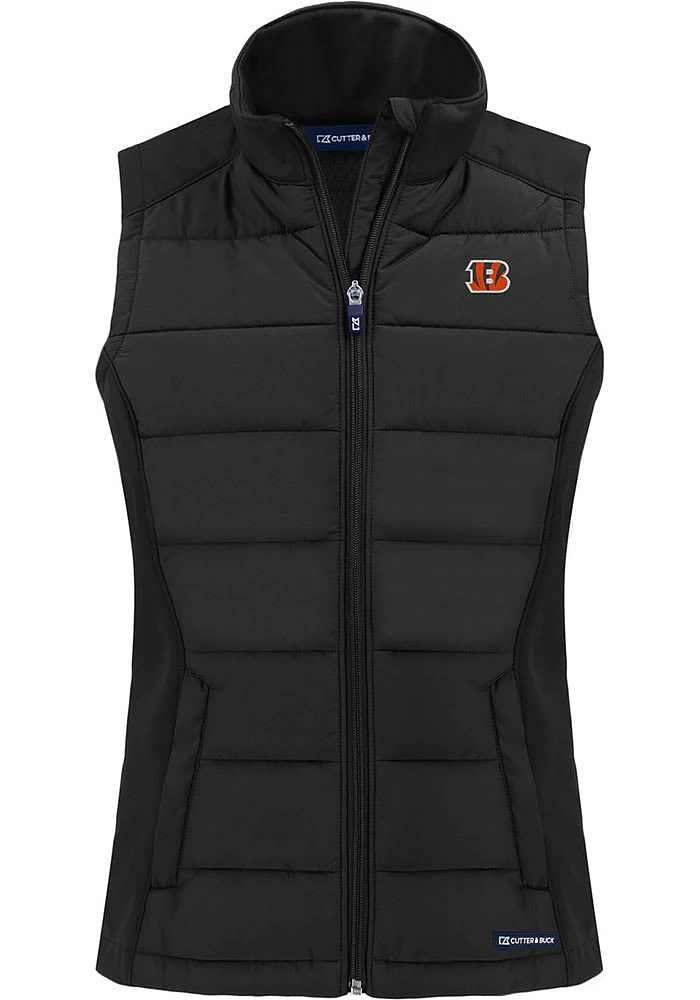 Cutter and Buck Cincinnati Bengals Womens Evoke Vest