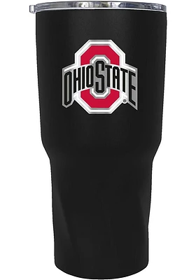 Ohio State Buckeyes 30oz Twist Stainless Steel Tumbler - Black