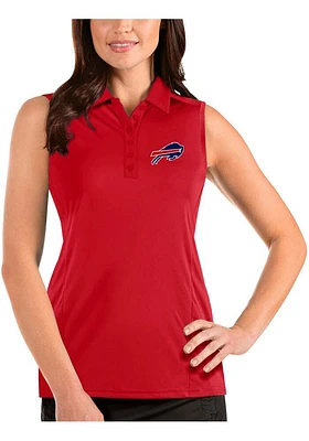 Antigua Buffalo Bills Womens Sleeveless Tribute Polo Shirt