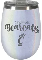 Cincinnati Bearcats 10oz Opal Script Logo Stainless Steel Stemless