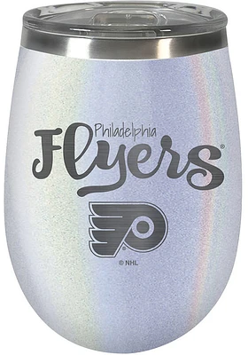 Philadelphia Flyers 10oz Opal Script Logo Stainless Steel Stemless