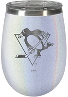 Pittsburgh Penguins 10oz Opal Script Logo Stainless Steel Stemless