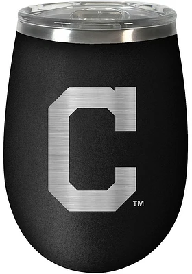 Cleveland Guardians 10oz Stealth Stemless Wine Stainless Steel Stemless