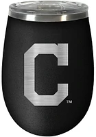 Cleveland Guardians 10oz Stealth Stemless Wine Stainless Steel Stemless