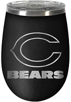 Chicago Bears 10oz Stealth Stemless Wine Stainless Steel Stemless