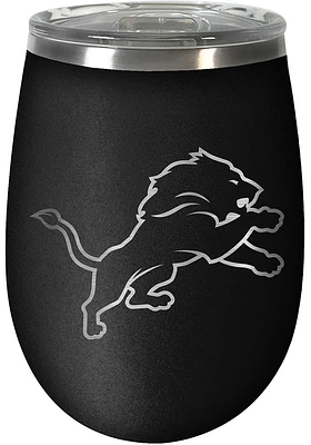 Detroit Lions 10oz Stealth Stemless Wine Stainless Steel Stemless - Black