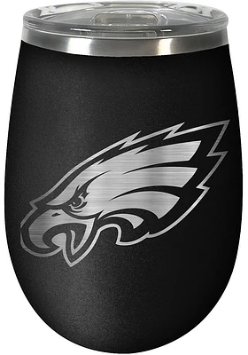 Philadelphia Eagles 10oz Stealth Stemless Wine Stainless Steel Stemless - Black