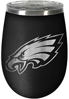 Philadelphia Eagles 10oz Stealth Stemless Wine Stainless Steel Stemless - Black