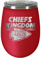 Kansas City Chiefs 10oz Rally Cry BLUSH Stainless Steel Stemless - Red