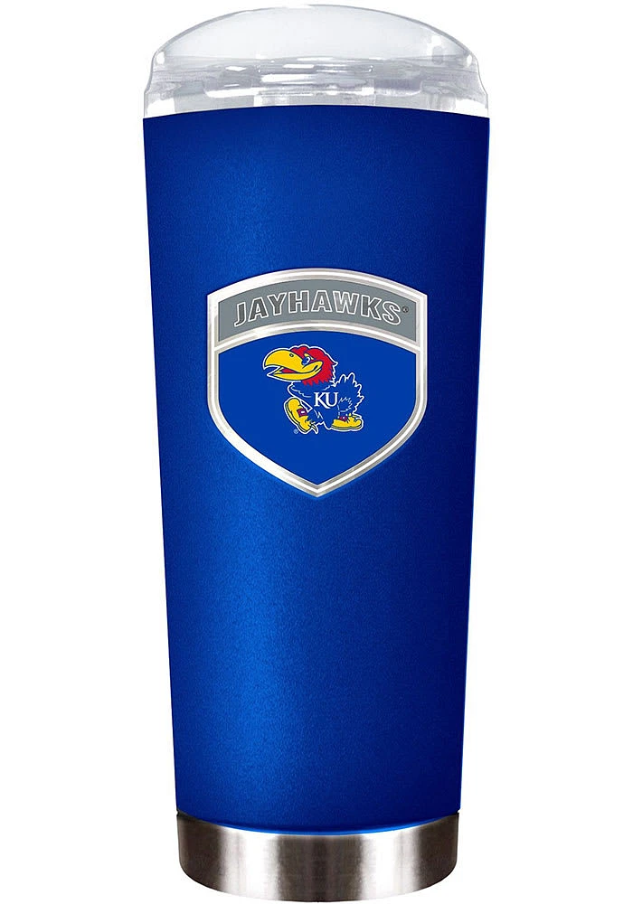 Kansas Jayhawks 18oz Roadie Stainless Steel Tumbler - Blue