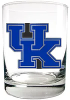 Kentucky Wildcats 14oz Emblem Rock Glass