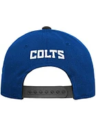 Indianapolis Colts Blue Precurved Snap Youth Adjustable Hat