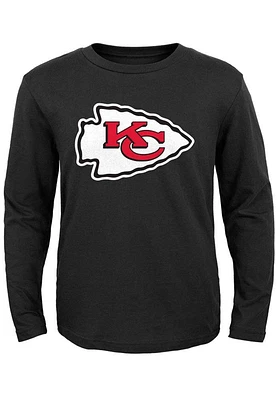 Kansas City Chiefs Youth Primary Logo Long Sleeve T-Shirt