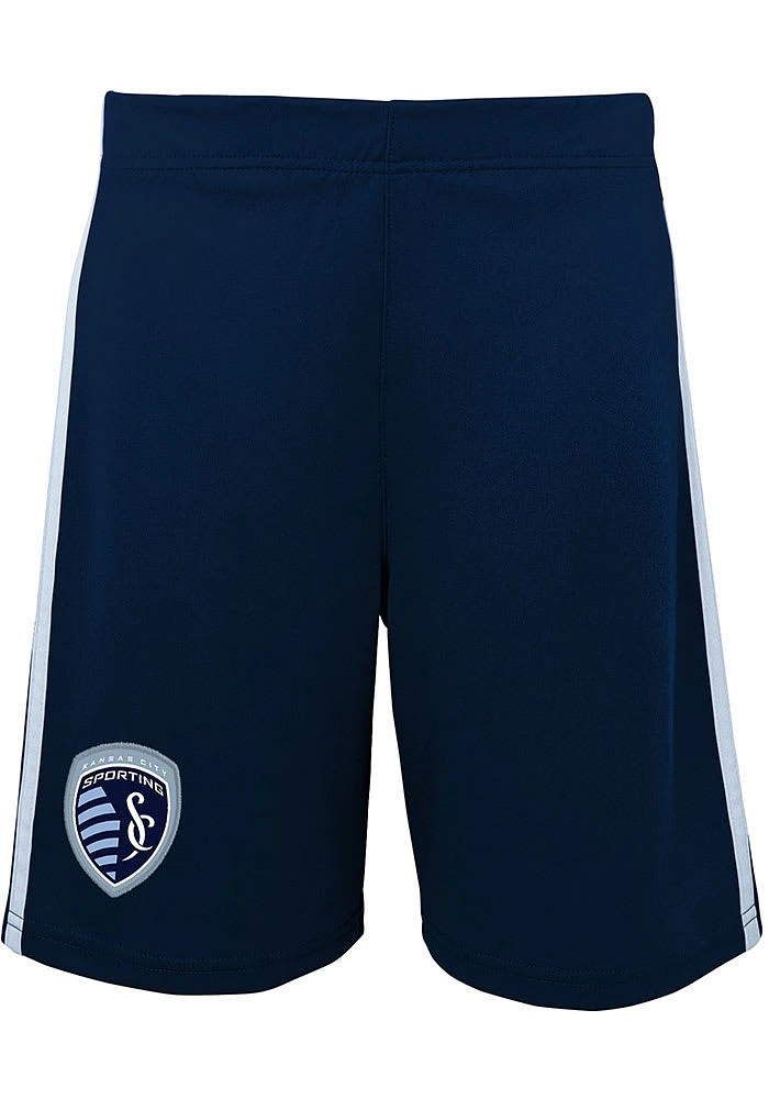 Sporting Kansas City Toddler Navy Blue Fan Bottoms Shorts