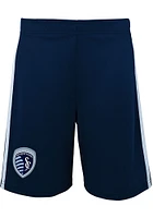 Sporting Kansas City Toddler Navy Blue Fan Bottoms Shorts