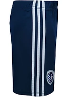 Sporting Kansas City Toddler Navy Blue Fan Bottoms Shorts