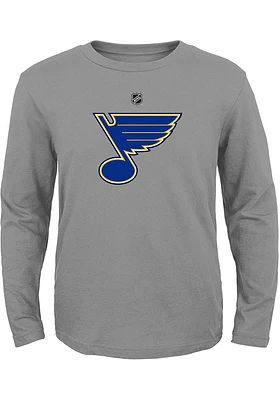 St Louis Blues Youth Primary Logo Long Sleeve T-Shirt