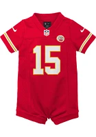 Patrick Mahomes Kansas City Chiefs Baby Red Nike Romper Football Jersey