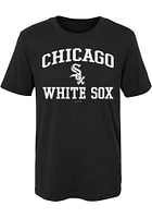Chicago White Sox Boys Black Heart Soul Short Sleeve T-Shirt