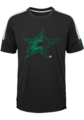 Dallas Stars Boys Black Power Short Sleeve T-Shirt
