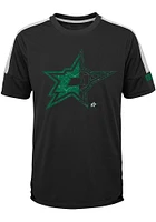 Dallas Stars Boys Black Power Short Sleeve T-Shirt