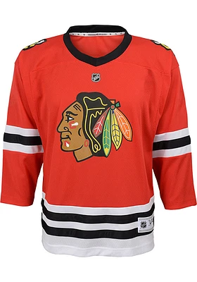 Chicago Blackhawks Youth Red Home Replica Hockey Jersey
