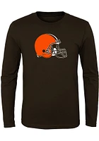 Cleveland Browns Toddler Primary Logo Long Sleeve T-Shirt