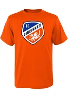 FC Cincinnati Youth Primary Logo Short Sleeve T-Shirt