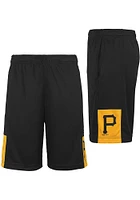 Pittsburgh Pirates Youth Black Infield Play Shorts