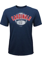 St Louis Cardinals Youth Navy Blue Americas Past Time Short Sleeve Fashion T-Shirt