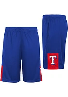 Texas Rangers Boys Blue Infield Play Shorts