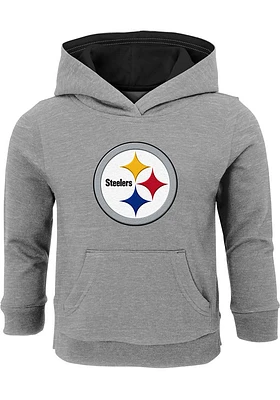 Pittsburgh Steelers Toddler Prime Long Sleeve Hooded Sweatshirt