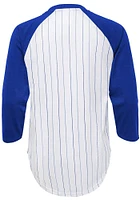 Slugger  Outer Stuff Kansas City Royals Girls White Wannabe a Winner Long Sleeve T-shirt