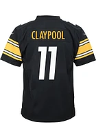 Chase Claypool Pittsburgh Steelers Youth Black Nike Home Football Jersey