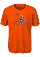 Cleveland Browns Youth Primary Logo Short Sleeve T-Shirt