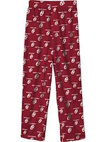 Oklahoma Sooners Youth Cardinal All Over Sleep Pants